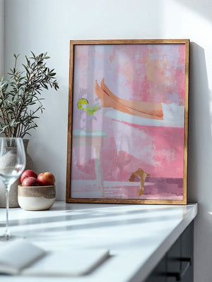 Entspannung Badewanne Rosa