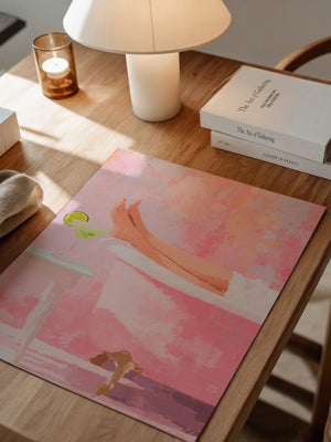 Entspannung Badewanne Rosa