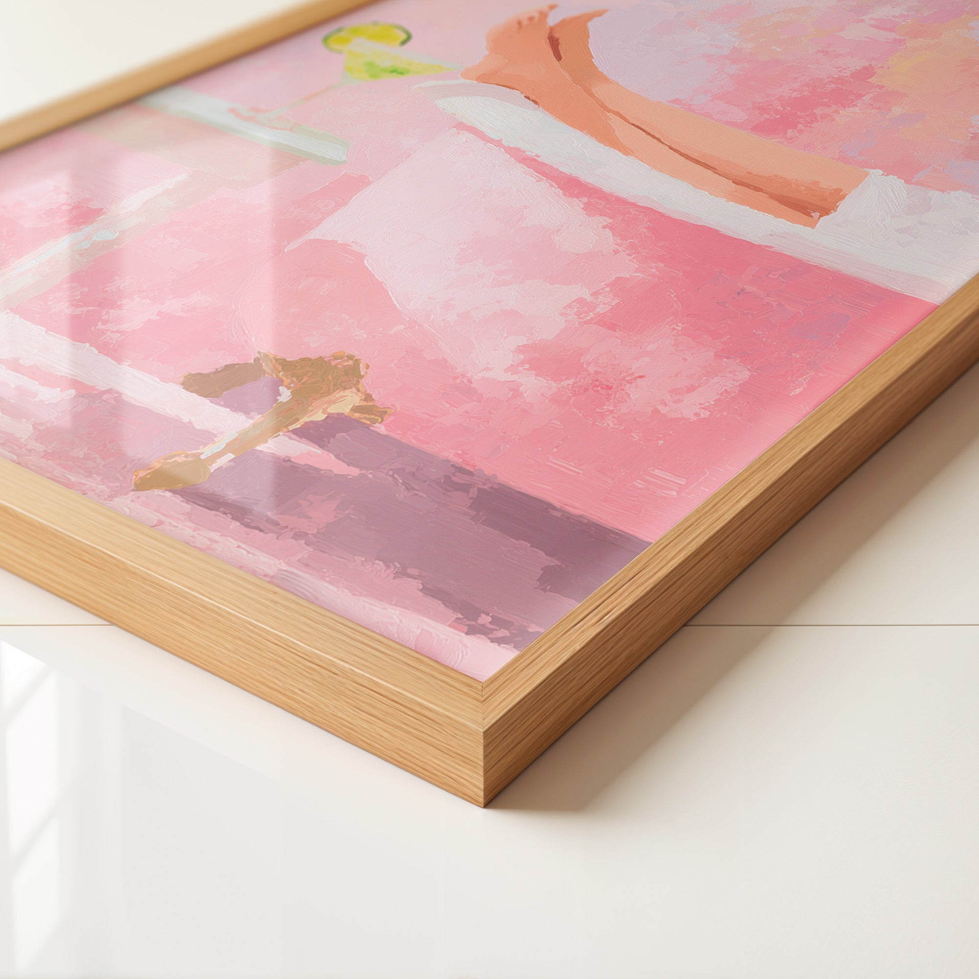 Entspannung Badewanne Rosa