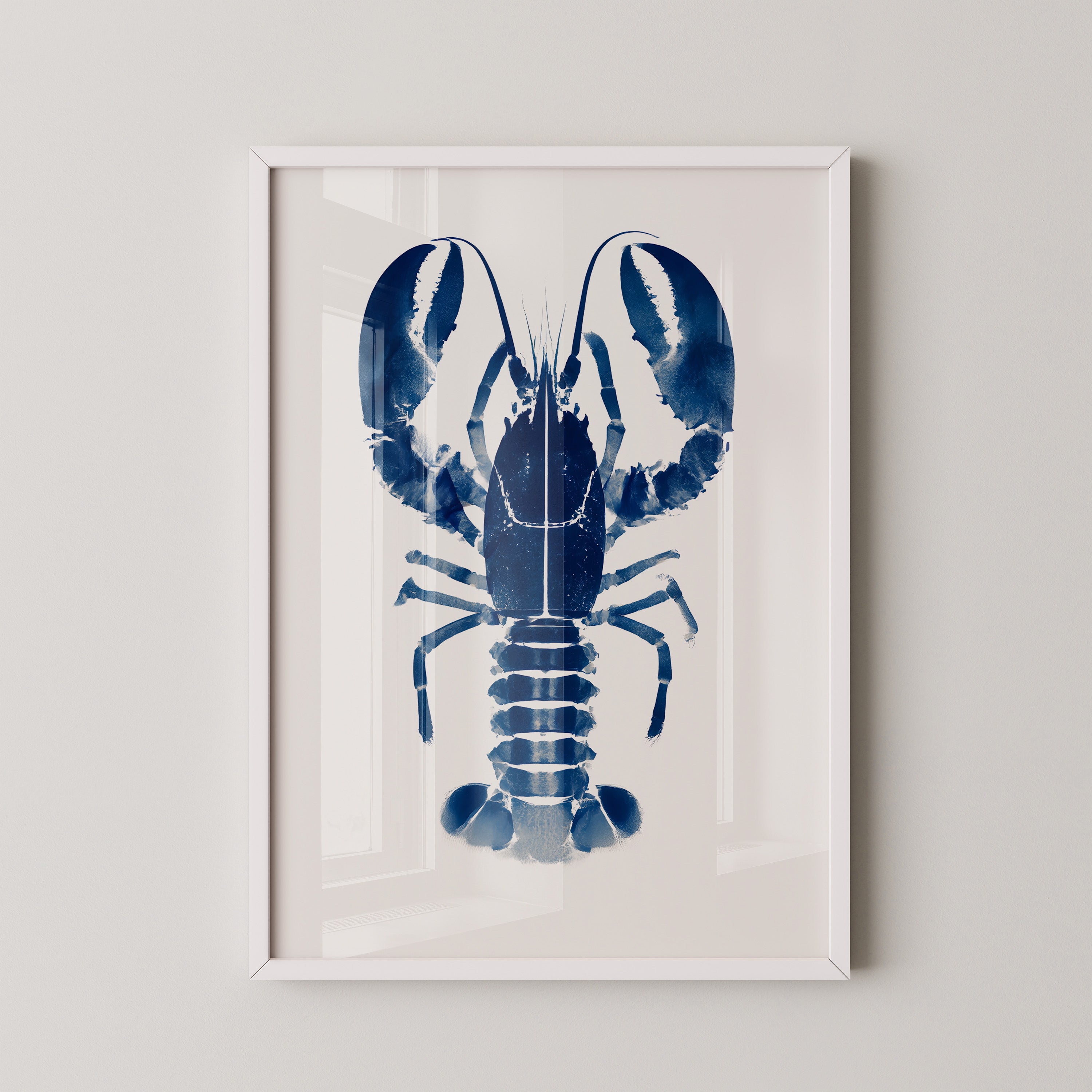 Hummer Blau Aquarell