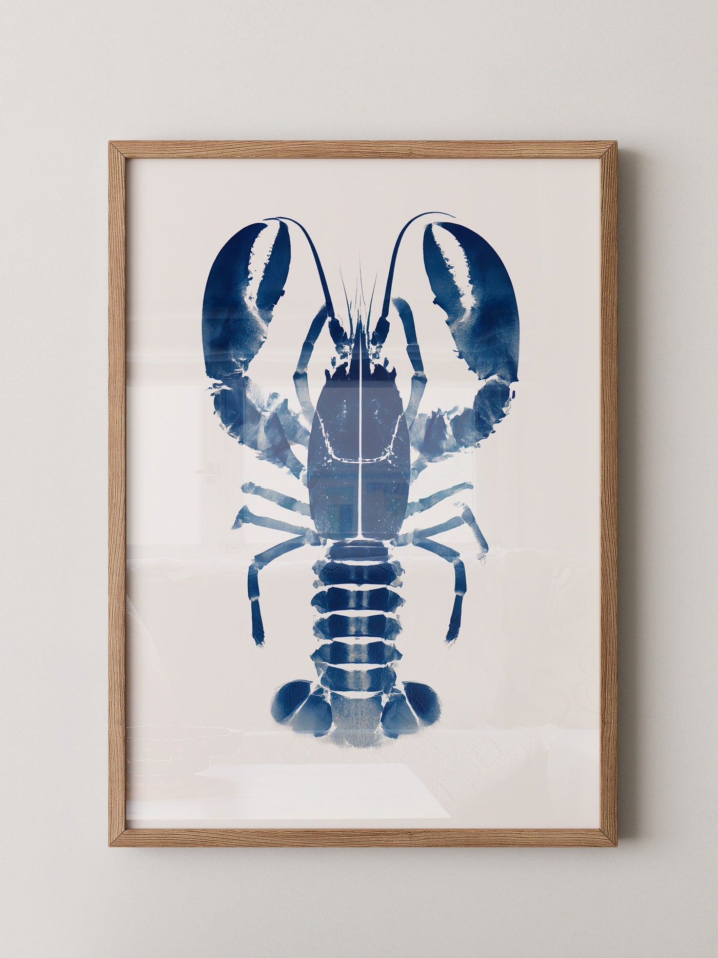 Hummer Blau Aquarell