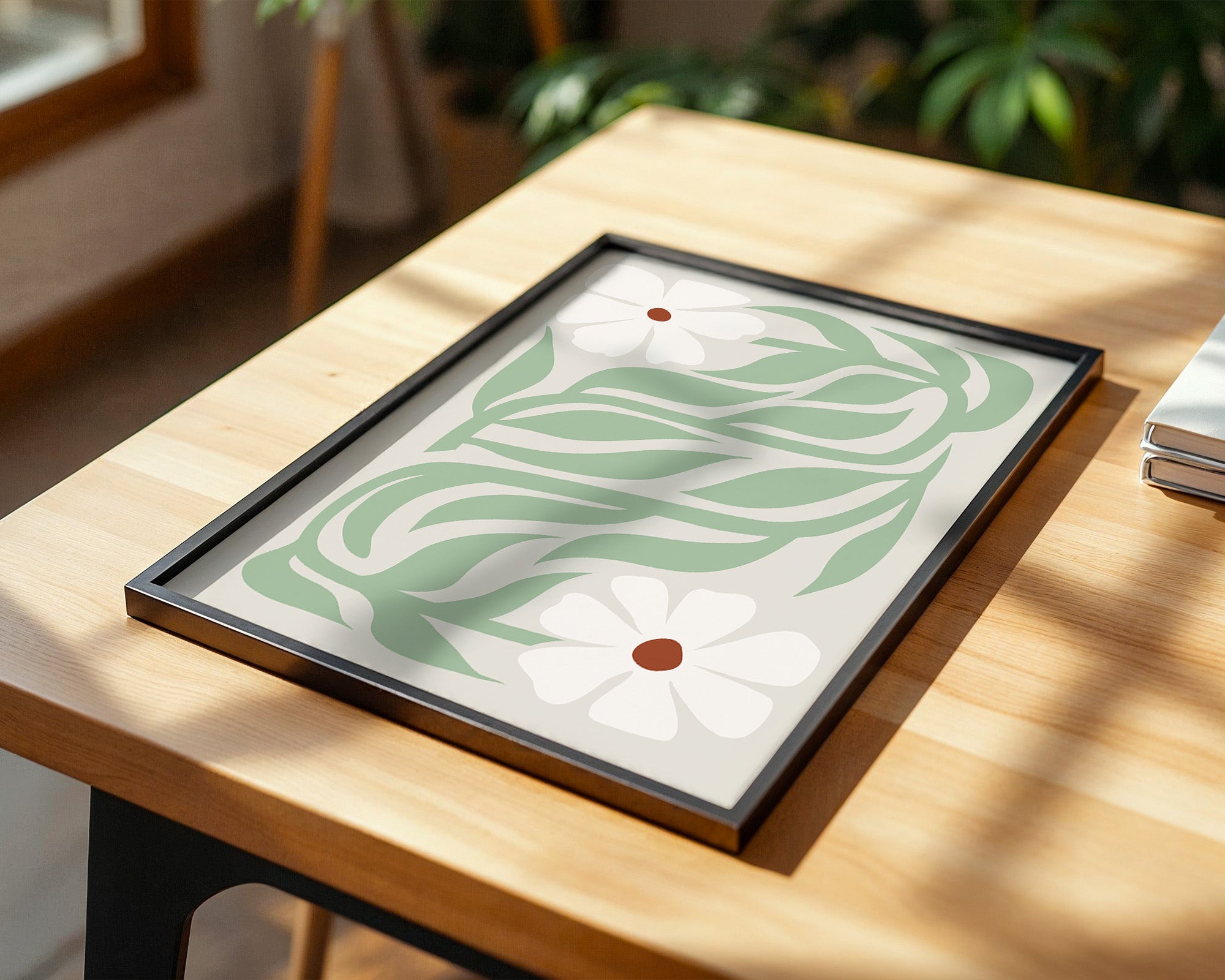 Blumen Blätter Pastelltöne