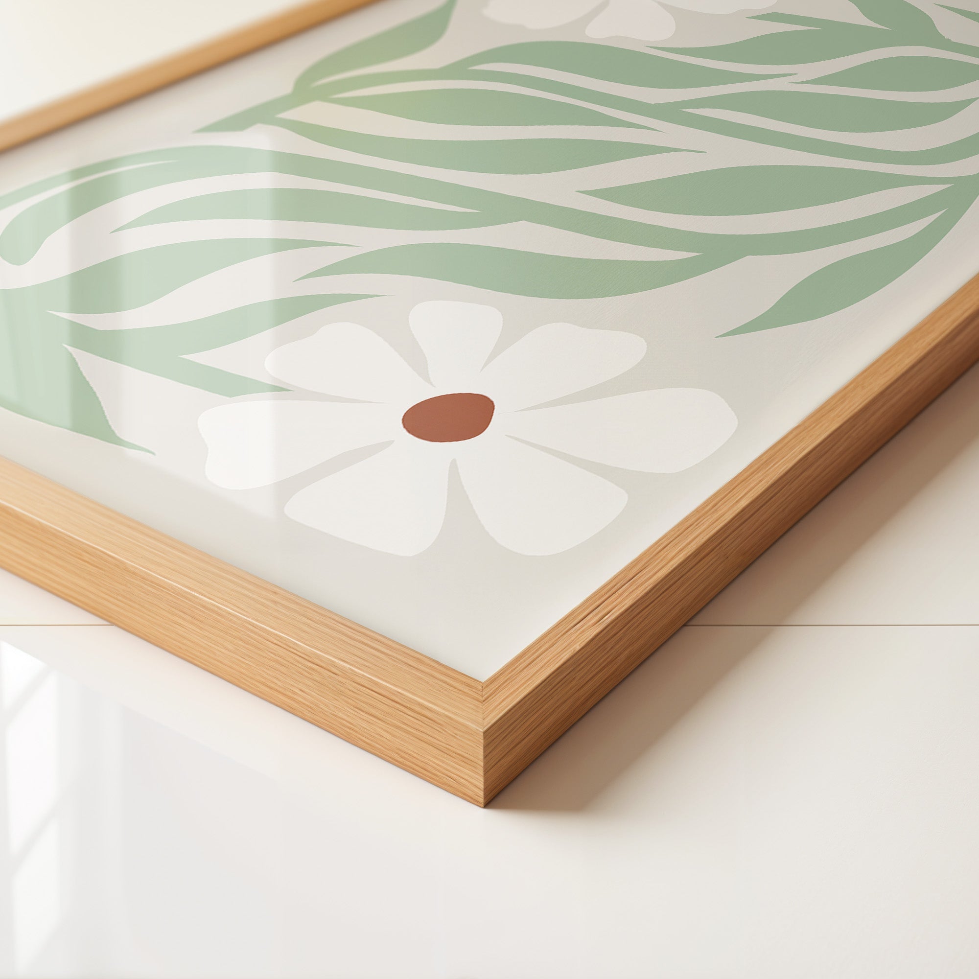 Blumen Blätter Pastelltöne