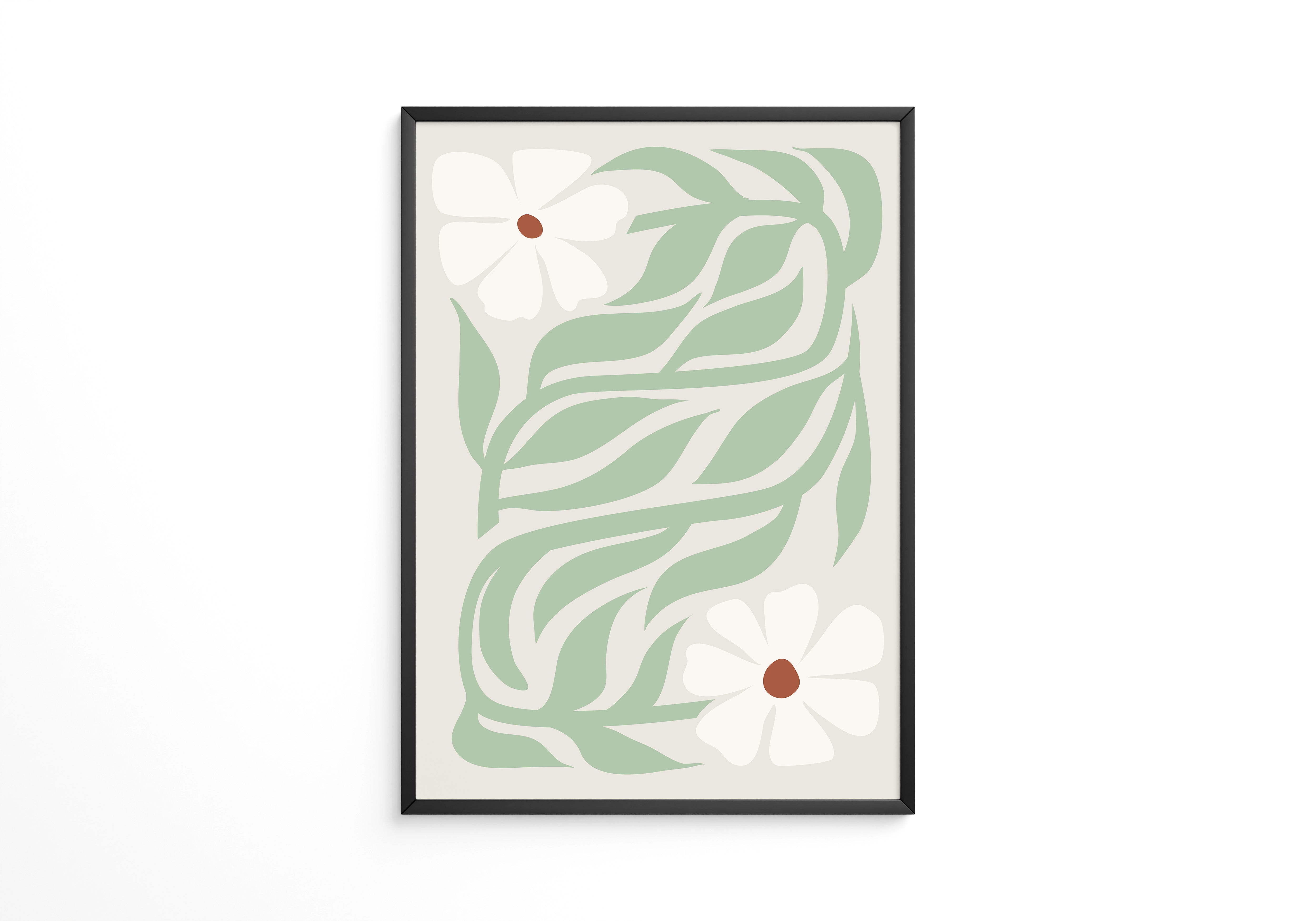 Blumen Blätter Pastelltöne