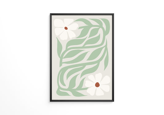 Blumen Blätter Pastelltöne