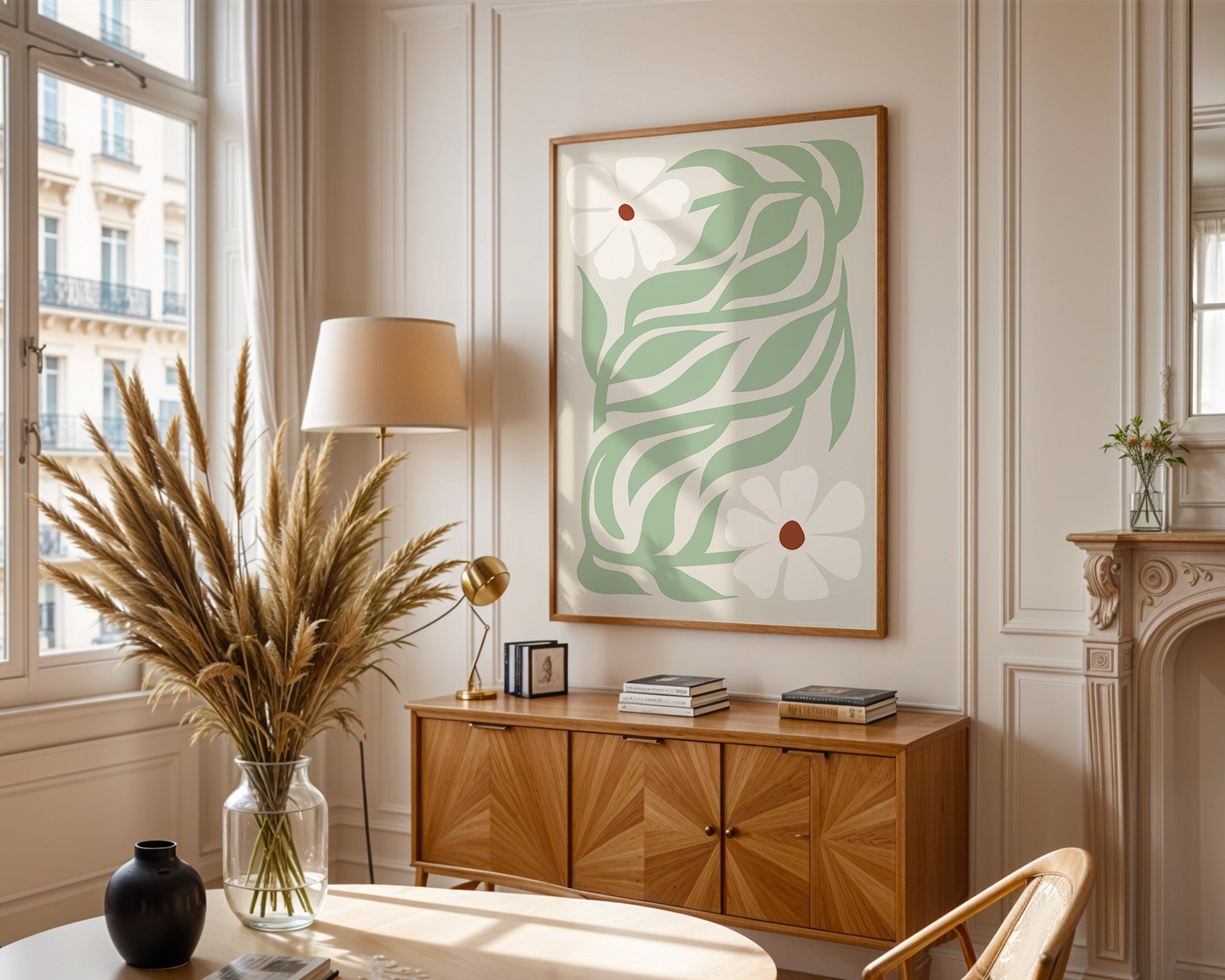 Blumen Blätter Pastelltöne