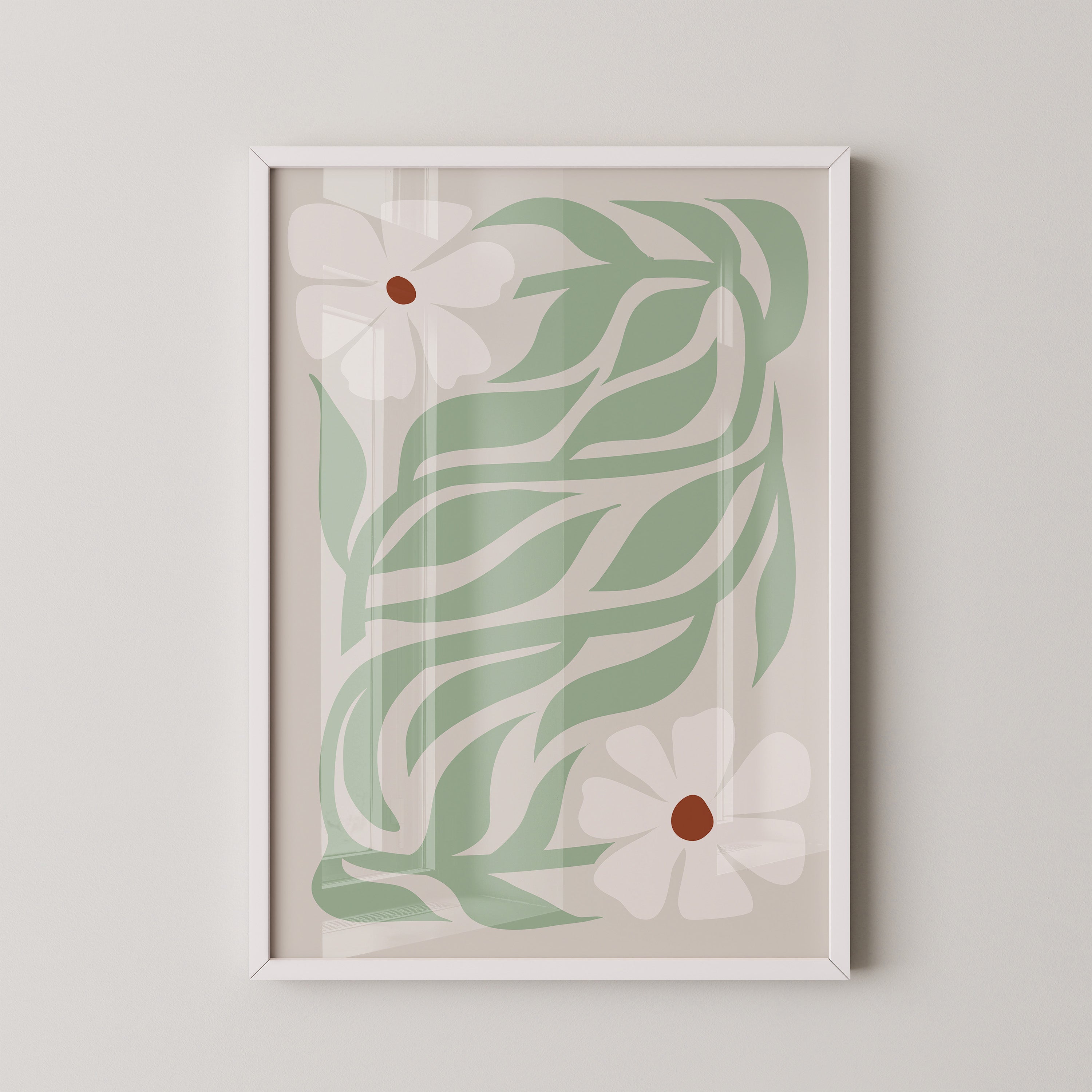 Blumen Blätter Pastelltöne