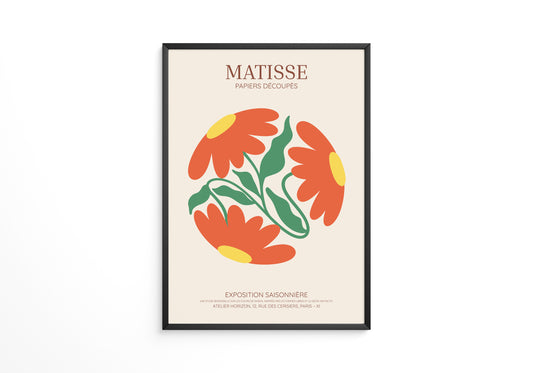 Blumen Rundform kräftige Farben