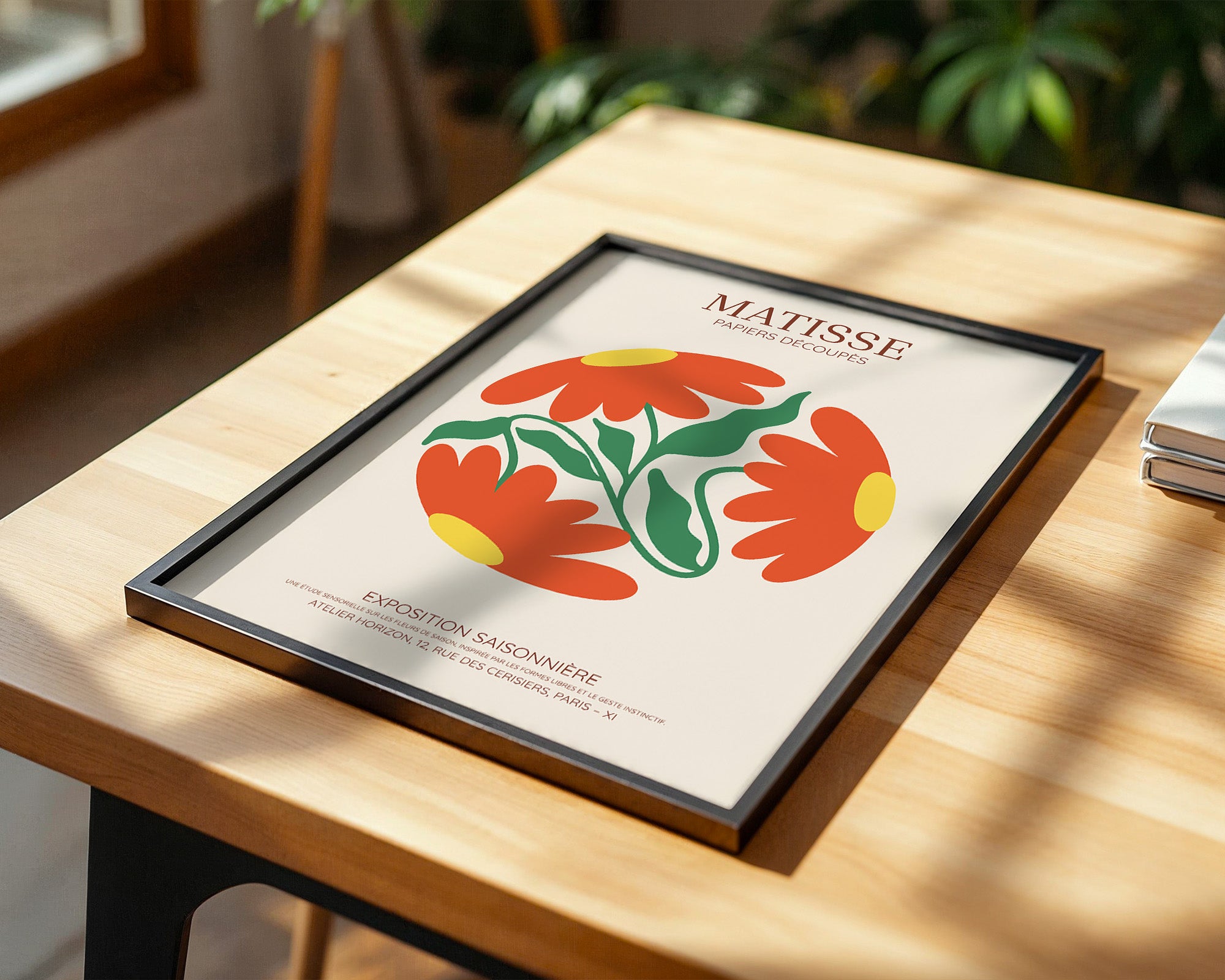 Blumen Rundform kräftige Farben