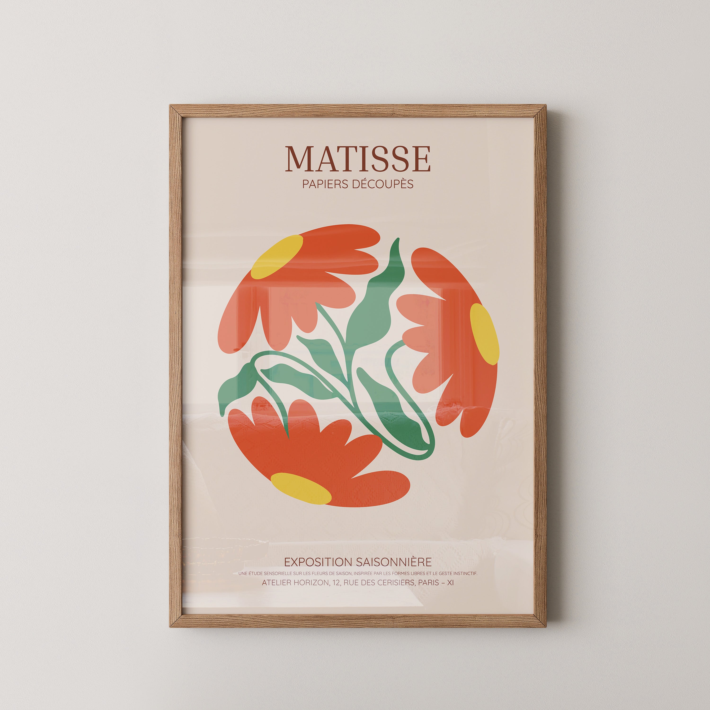 Blumen Rundform kräftige Farben