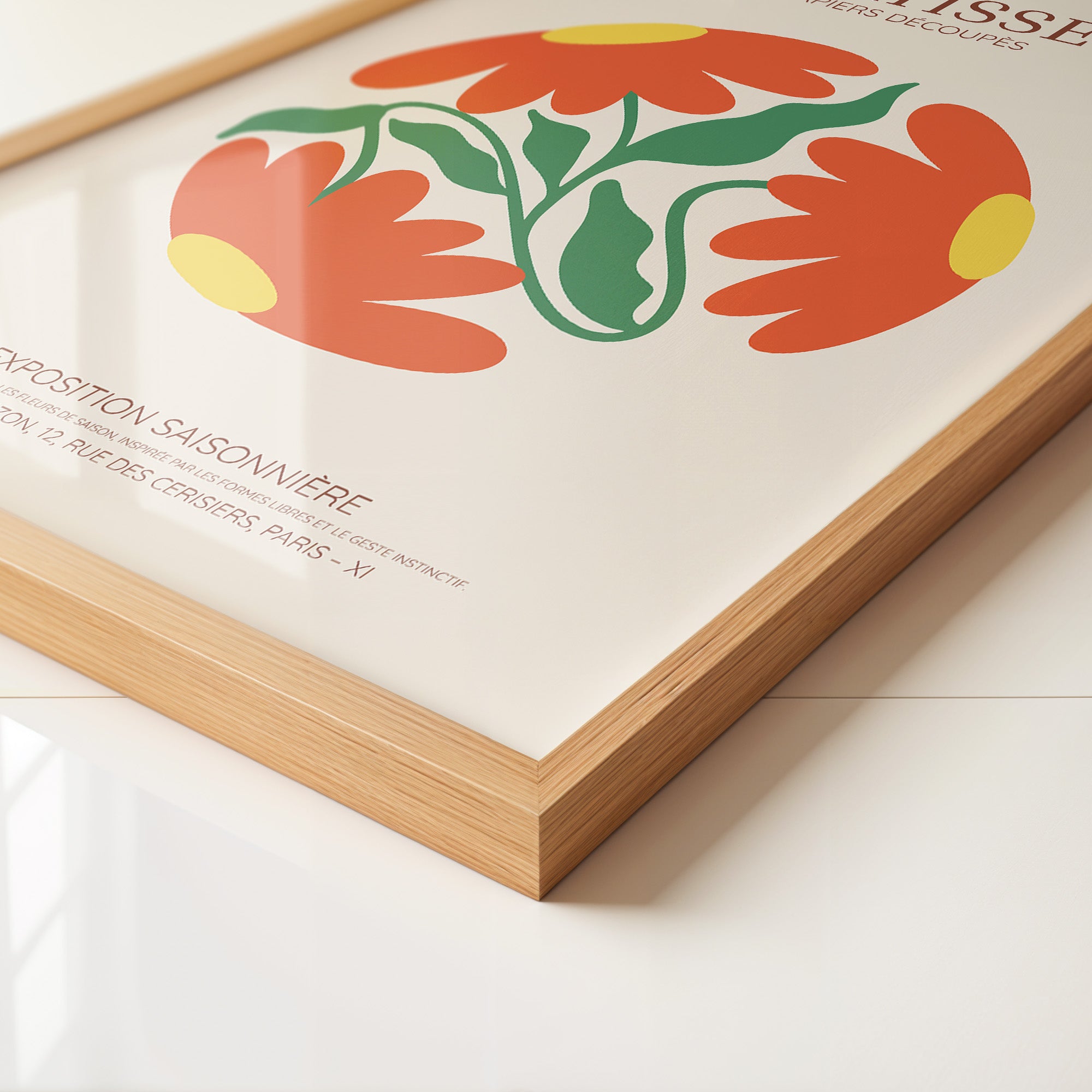 Blumen Rundform kräftige Farben