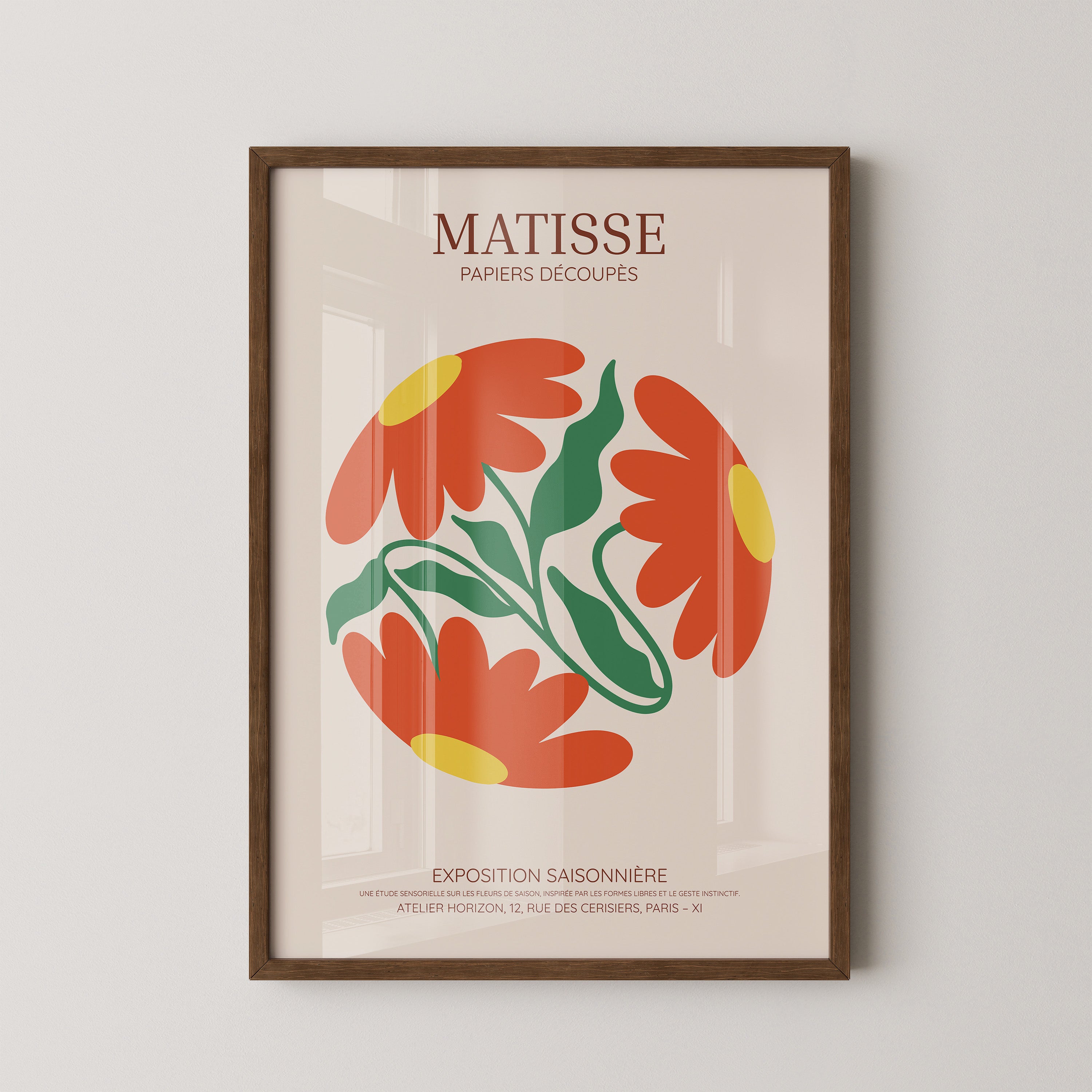 Blumen Rundform kräftige Farben