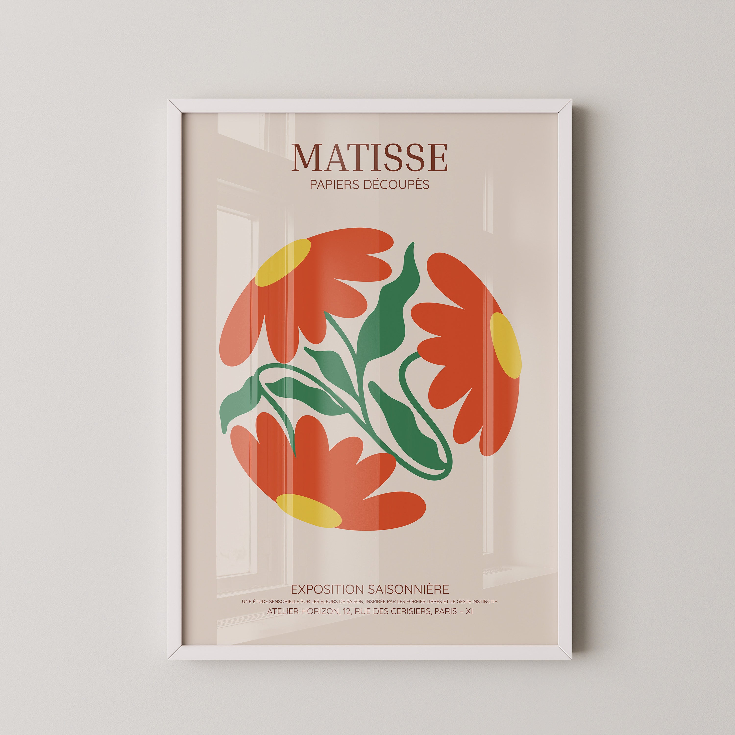 Blumen Rundform kräftige Farben