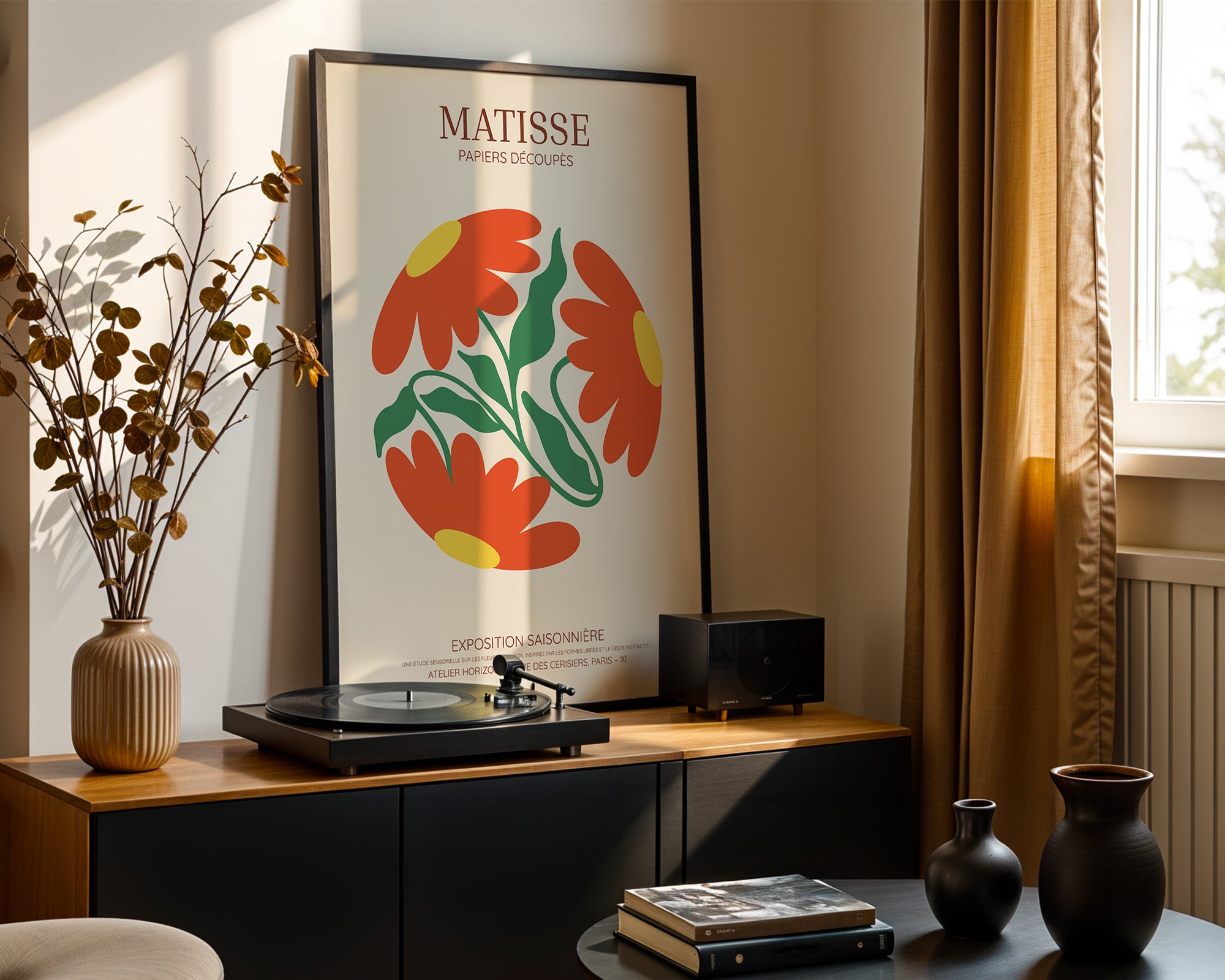 Blumen Rundform kräftige Farben