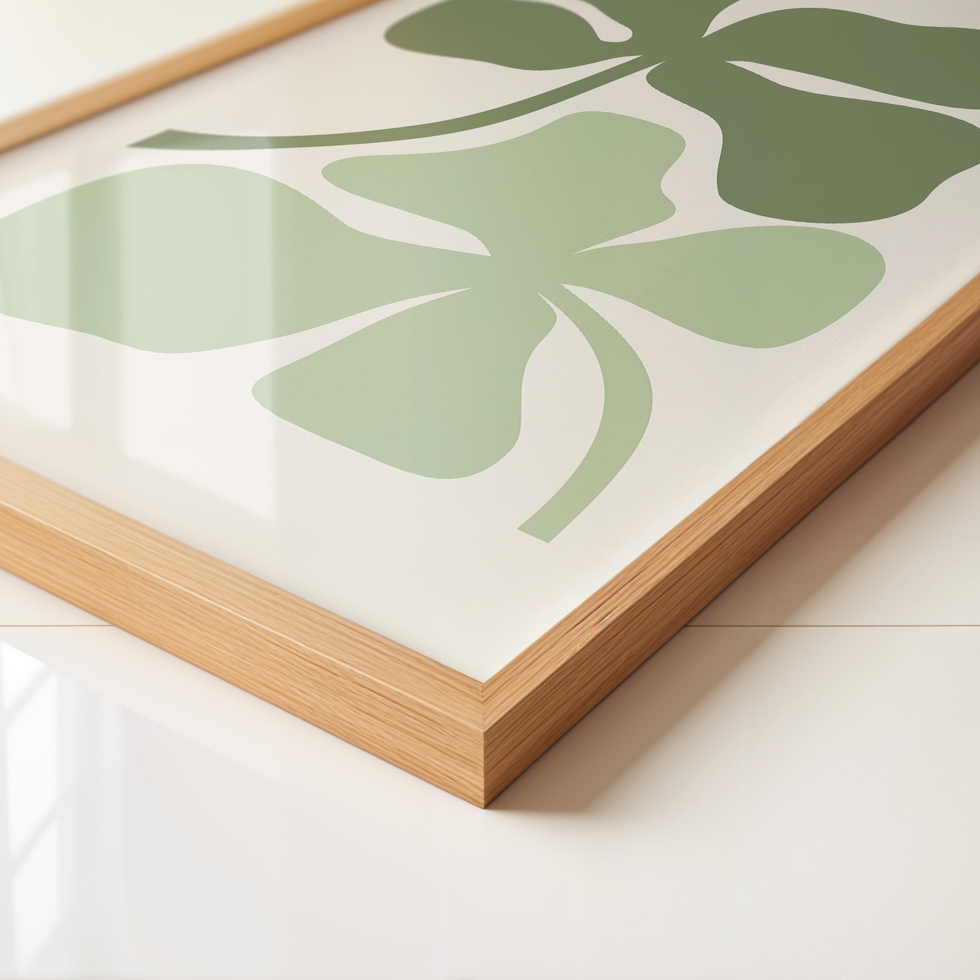 Klee Grafik minimalistisch