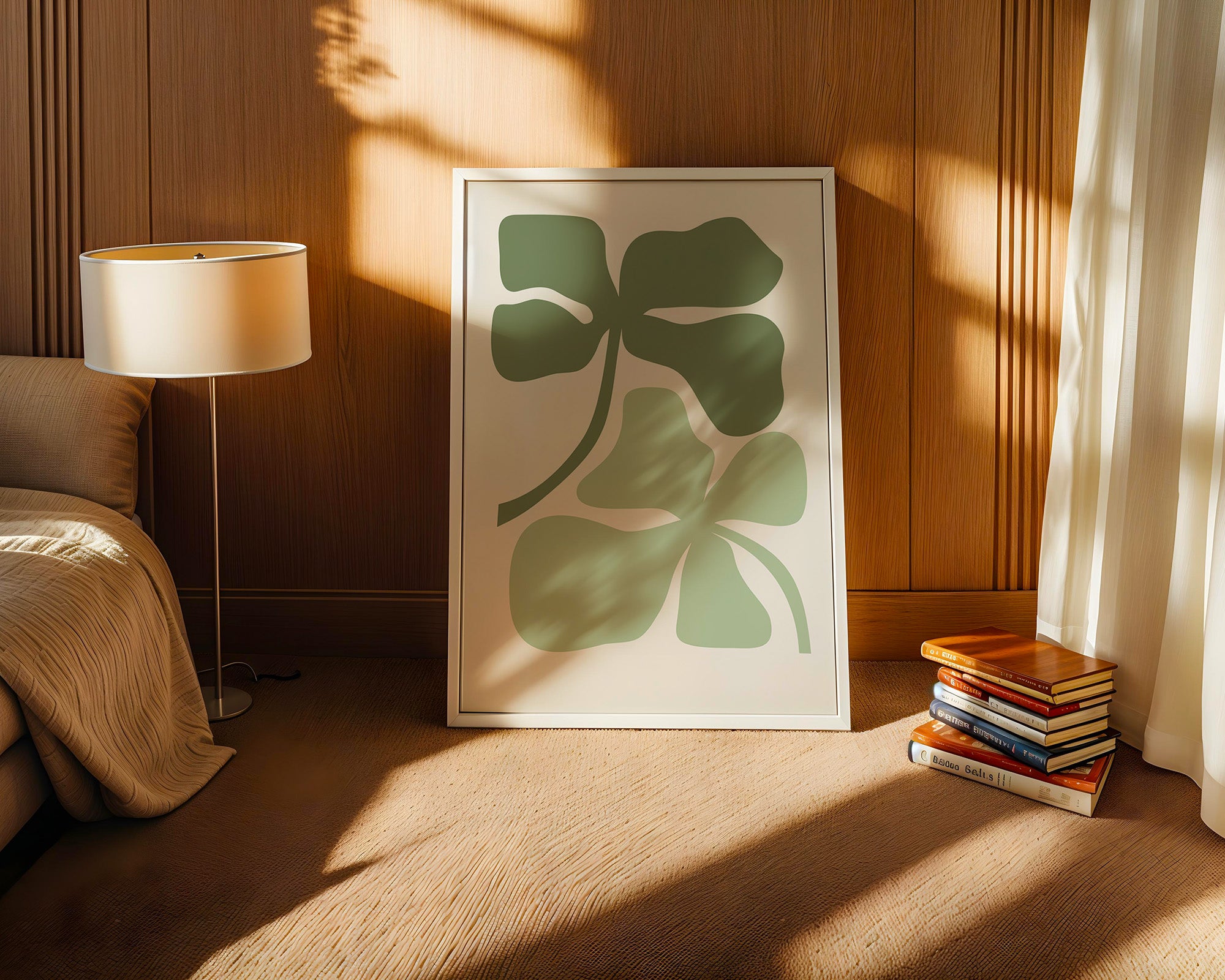 Klee Grafik minimalistisch