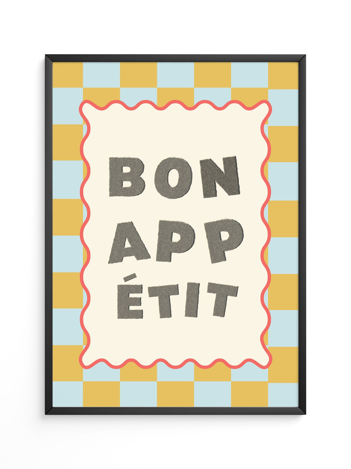 Bon Appetit Karomuster Retro