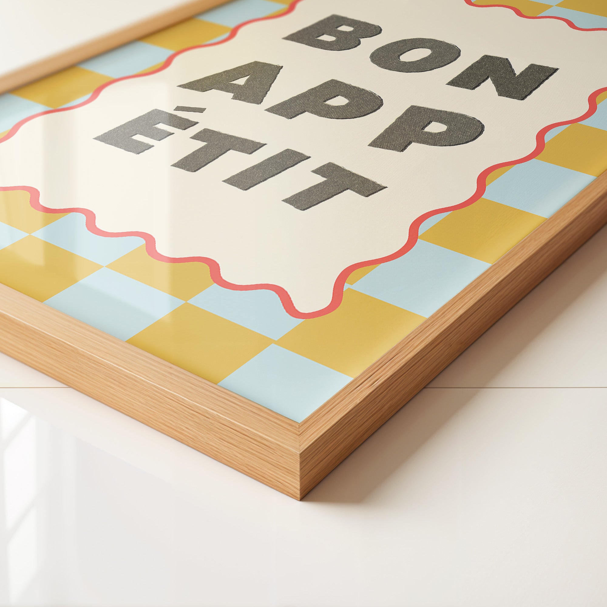 Bon Appetit Karomuster Retro