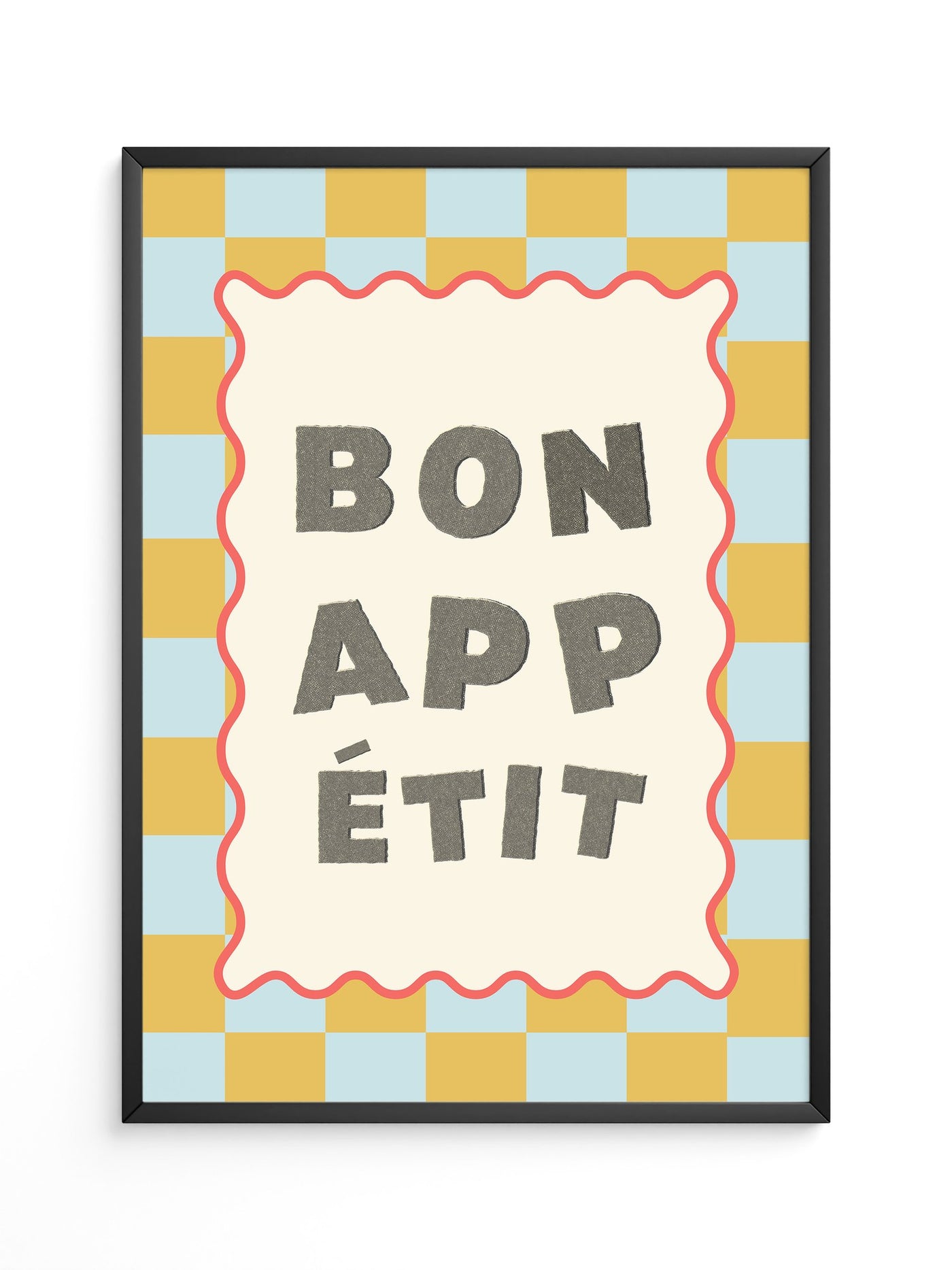 Bon Appetit Karomuster Retro