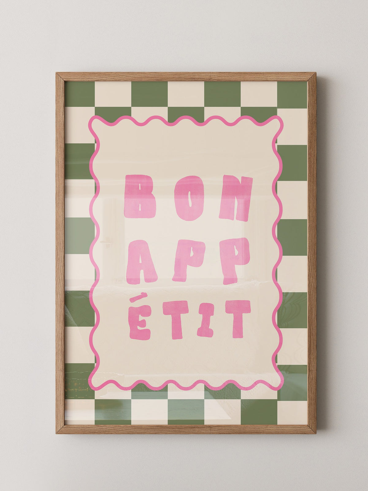 Bon Appétit Schachbrettmuster