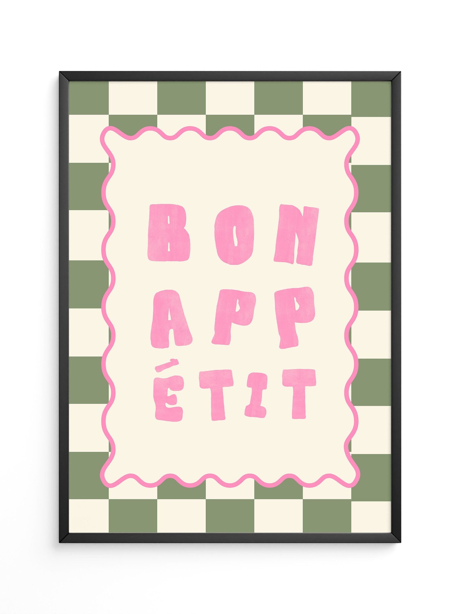 Bon Appétit Schachbrettmuster