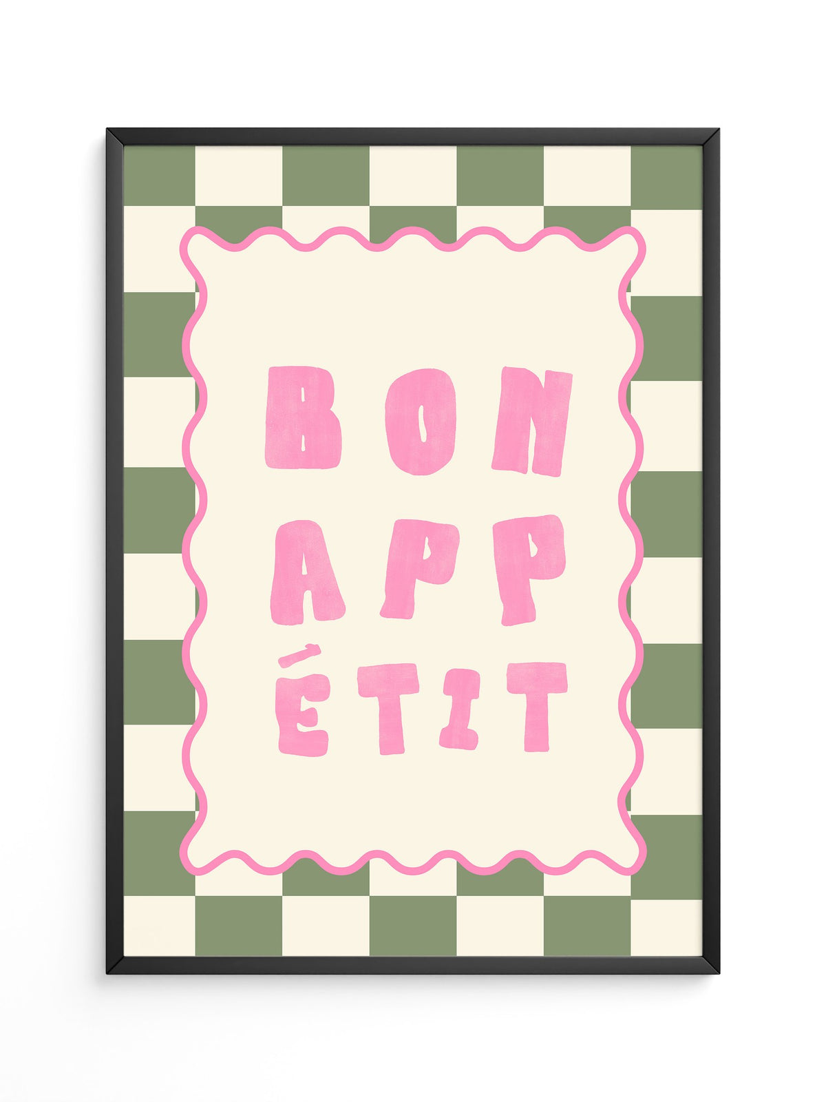 Bon Appétit Schachbrettmuster