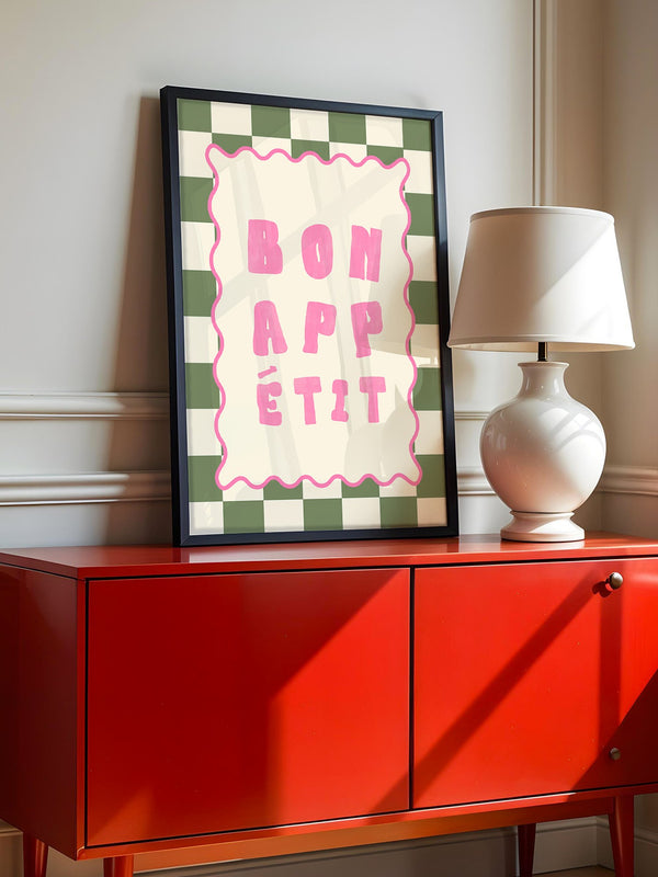 Bon Appétit Schachbrettmuster