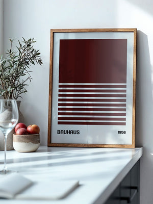 Bauhaus Linien Minimalistisch