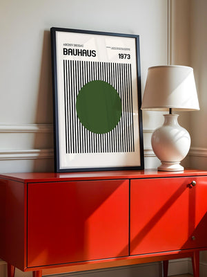 Bauhaus Streifen Kreis 1973