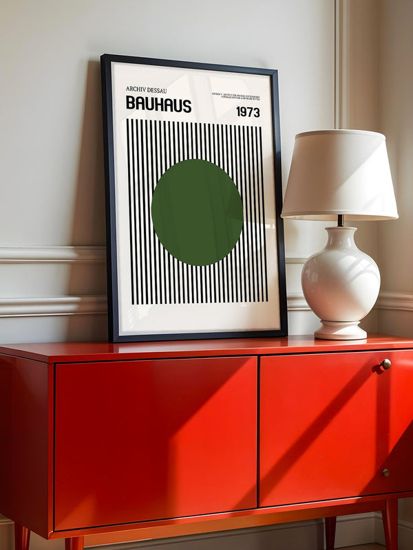 Bauhaus Streifen Kreis 1973