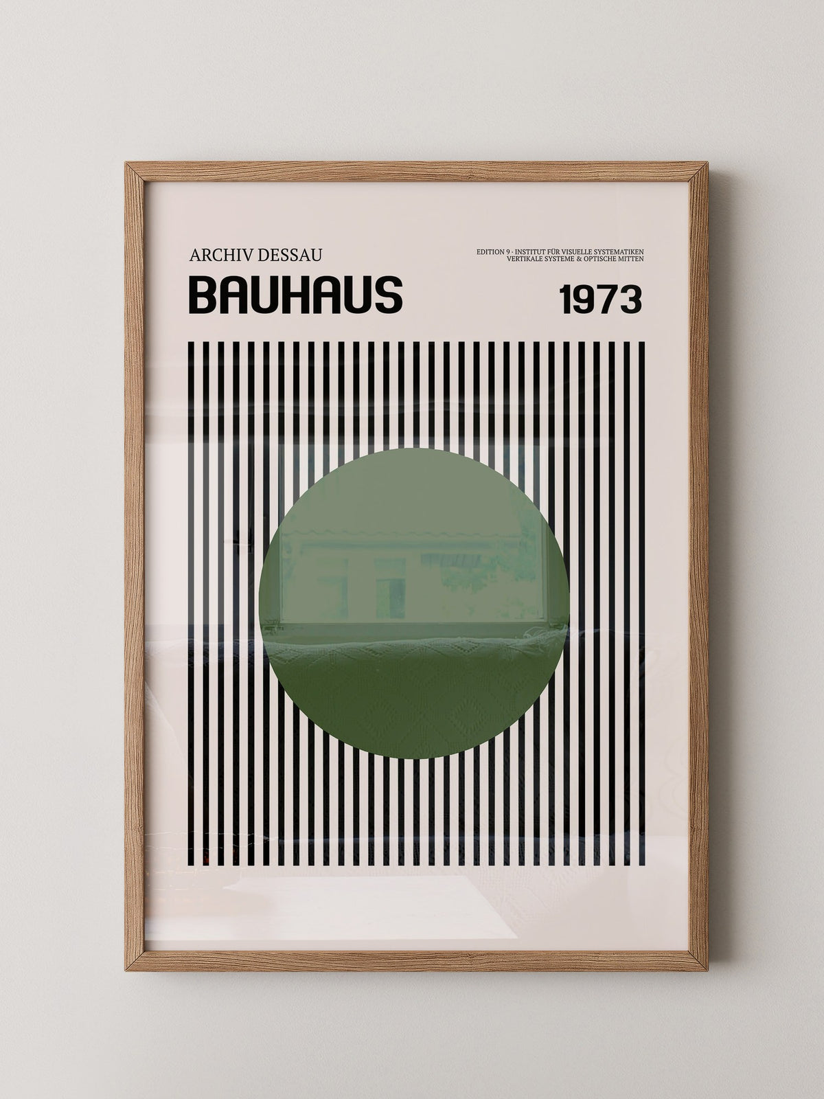 Bauhaus Streifen Kreis 1973