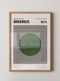 Bauhaus Streifen Kreis 1973