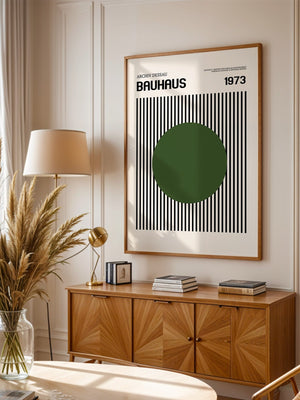 Bauhaus Streifen Kreis 1973