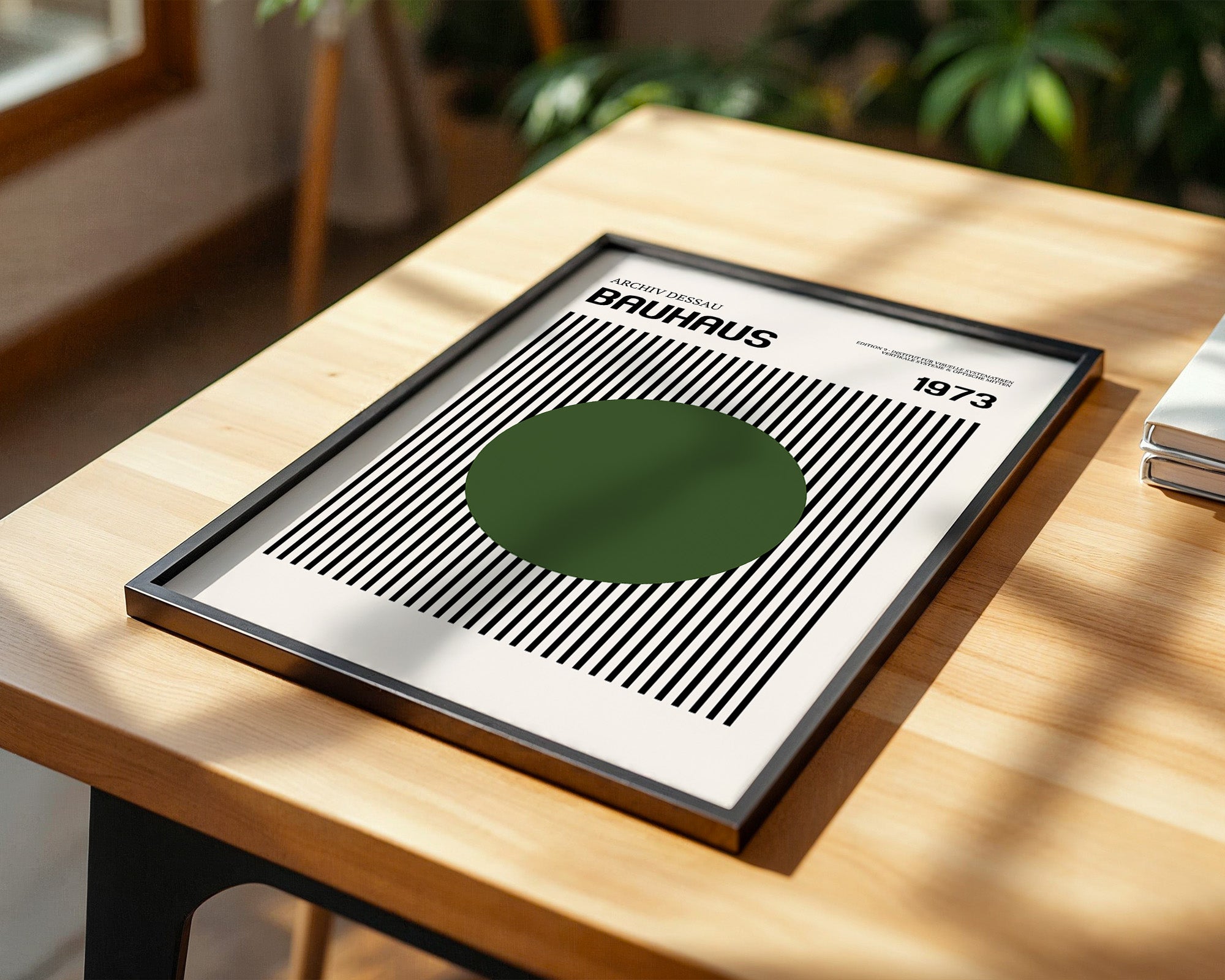 Bauhaus Streifen Kreis 1973