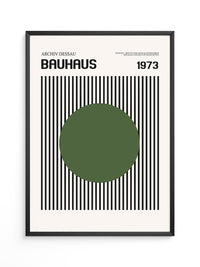 Bauhaus Streifen Kreis 1973