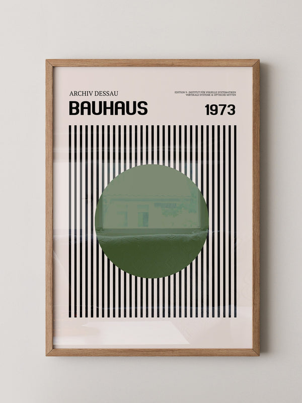 Bauhaus Streifen Kreis 1973