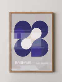 Geometrie Blau Modern