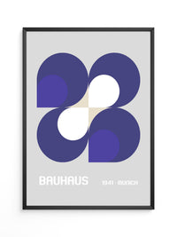 Geometrie Blau Modern