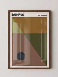 Bauhaus Geometrie Erdtöne