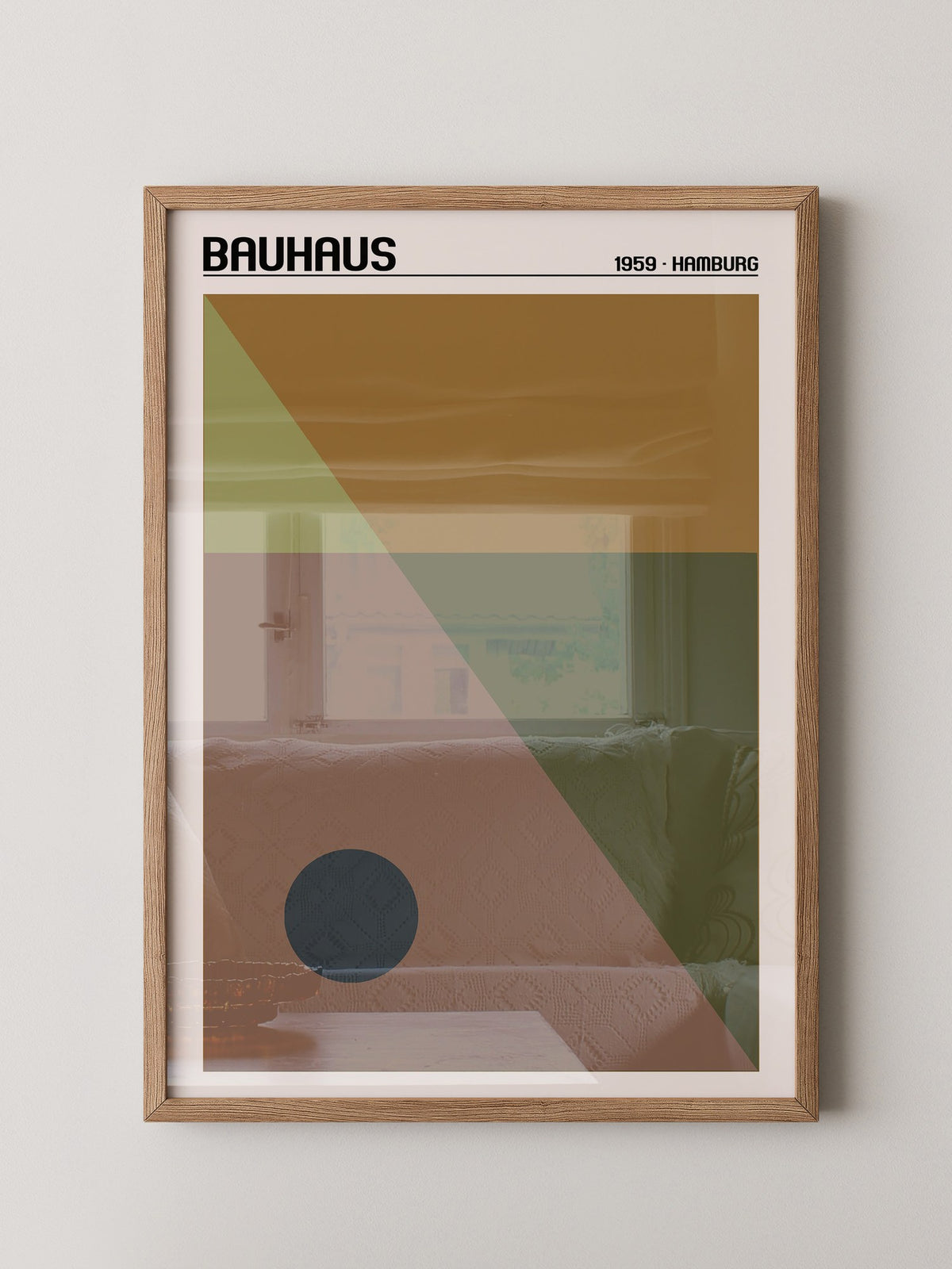 Bauhaus Geometrie Erdtöne