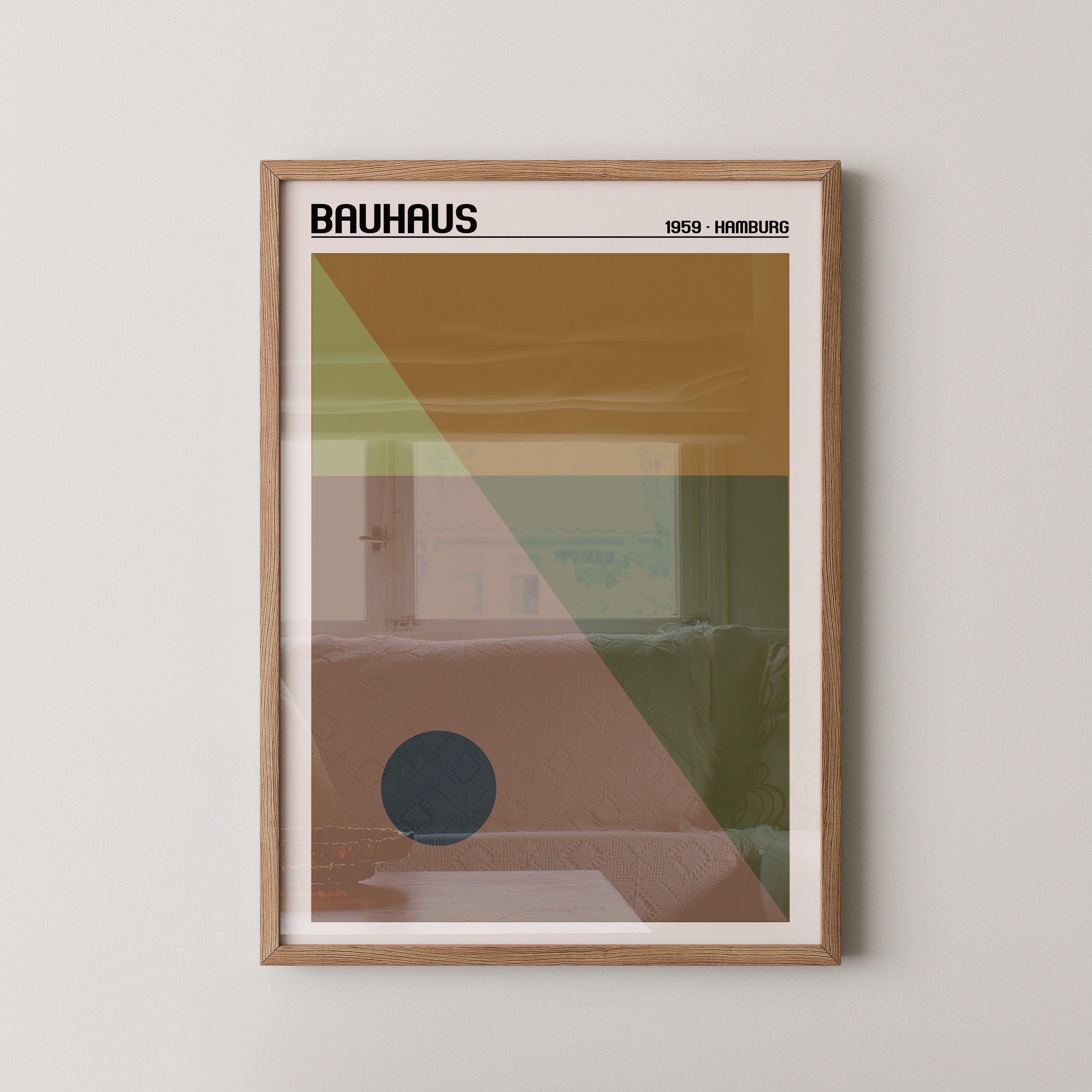 Bauhaus Geometrie Erdtöne