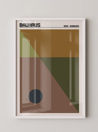 Bauhaus Geometrie Erdtöne