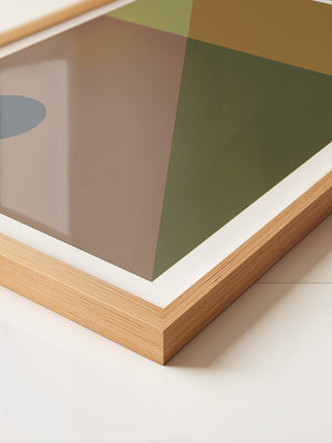Bauhaus Geometrie Erdtöne