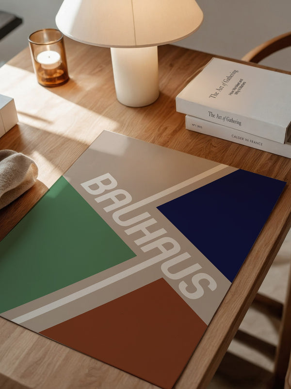 Bauhaus Geometrie Farbflächen