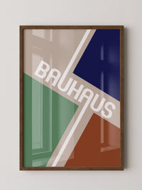 Bauhaus Geometrie Farbflächen