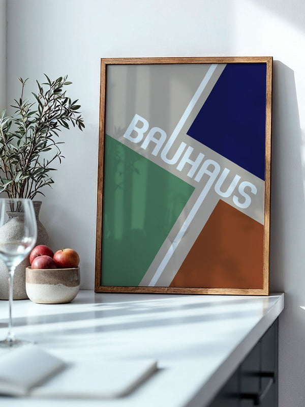 Bauhaus Geometrie Farbflächen