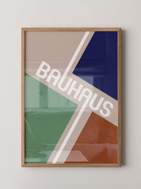 Bauhaus Geometrie Farbflächen