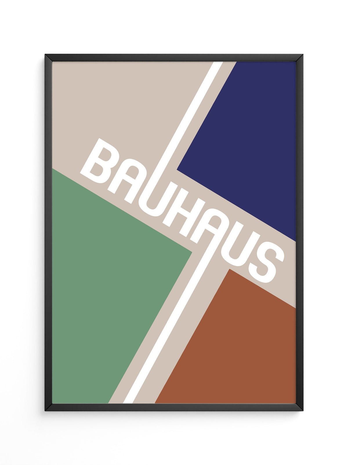 Bauhaus Geometrie Farbflächen