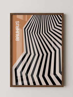 Bauhaus Linien abstrakt