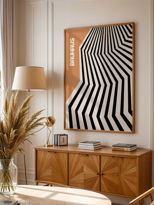 Bauhaus Linien abstrakt